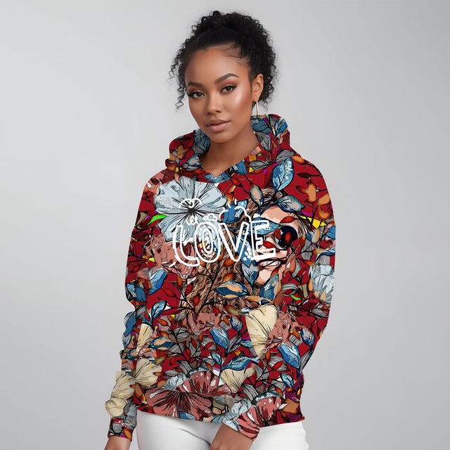 Love Your Way Vibrant Relaxed Hoodie