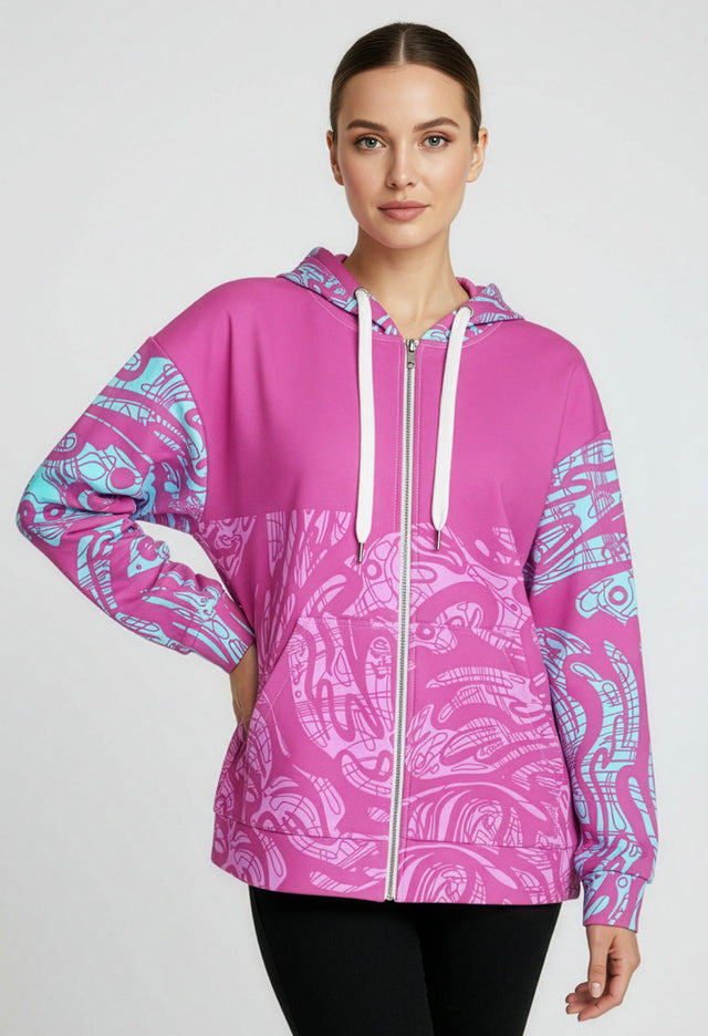 Choi - Eco-Conscious Relaxed Fleece Hoodie