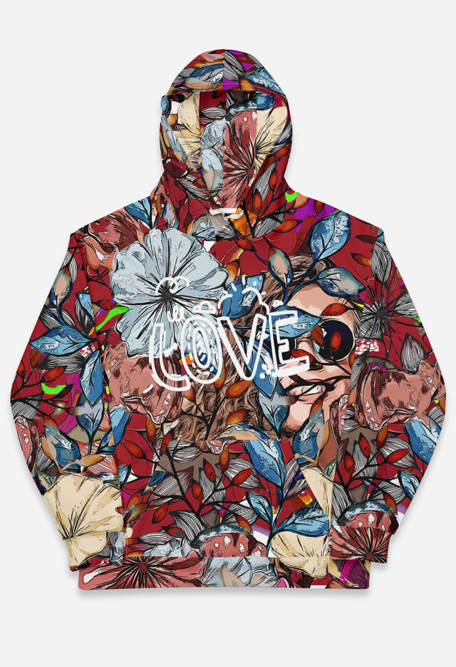 Love Your Way Vibrant Relaxed Hoodie