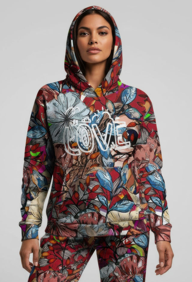Love Your Way Women's Vibrant Relaxed Hoodie