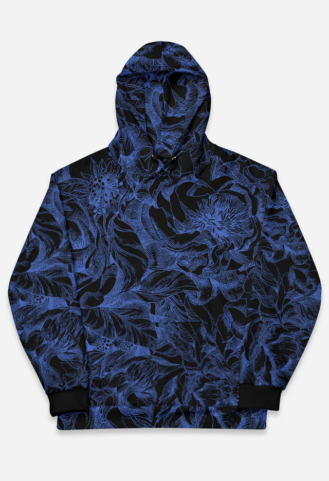 Nari 2 Relaxed Fit Graphic Black Hoodie