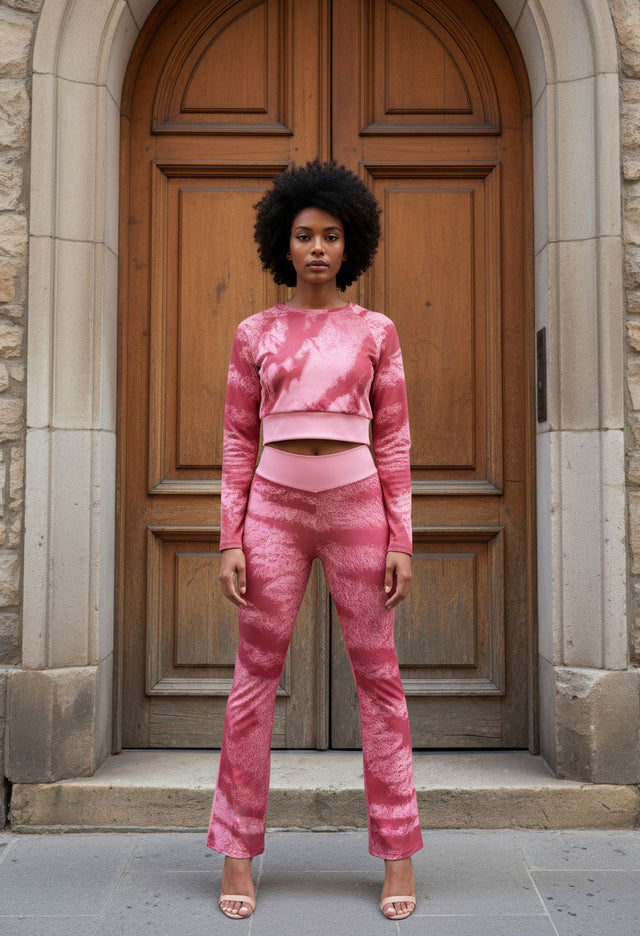 Tavina Women’s Cropped Recycled Top