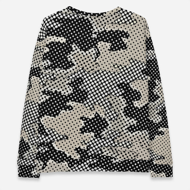 Too Sexy Camo Relaxed Crew Sweatshirt