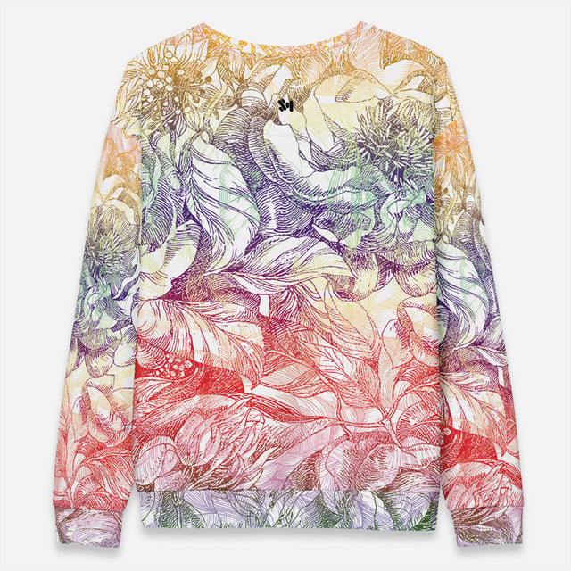 Trust Me Print Fleece Sweatshirt