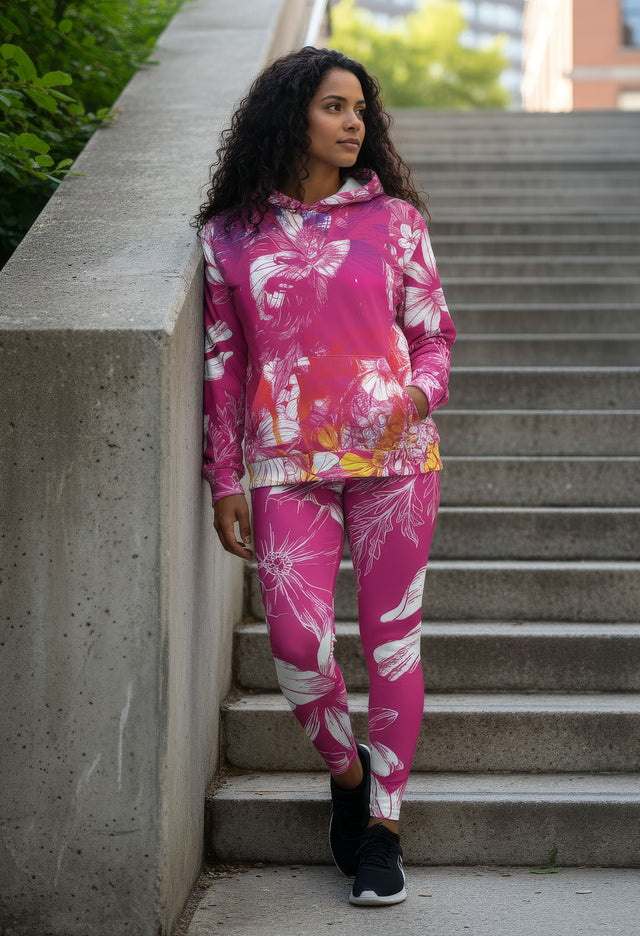 Sadana Oversized Graphic Pullover Hoodie