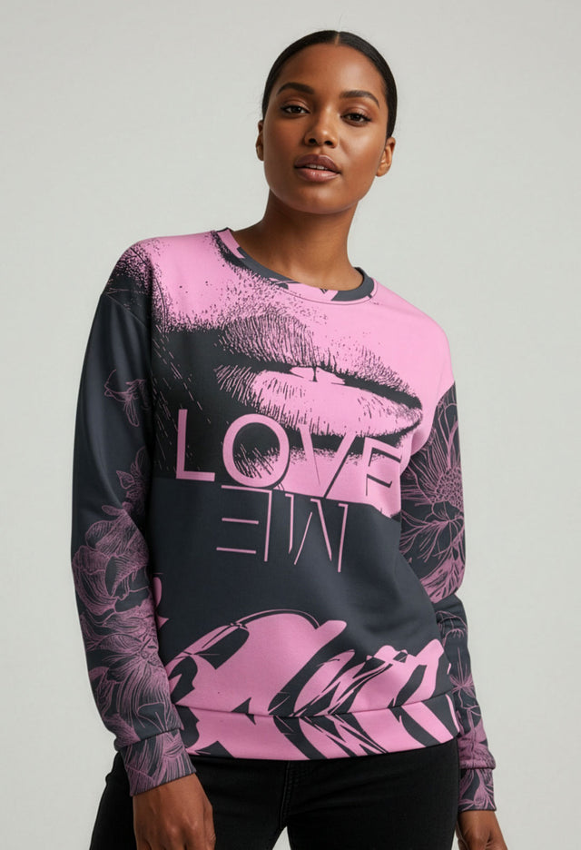 Anaelle Elan Love Me Crew Sweatshirt