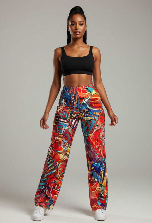 Andrei SM Wide-Leg Pants