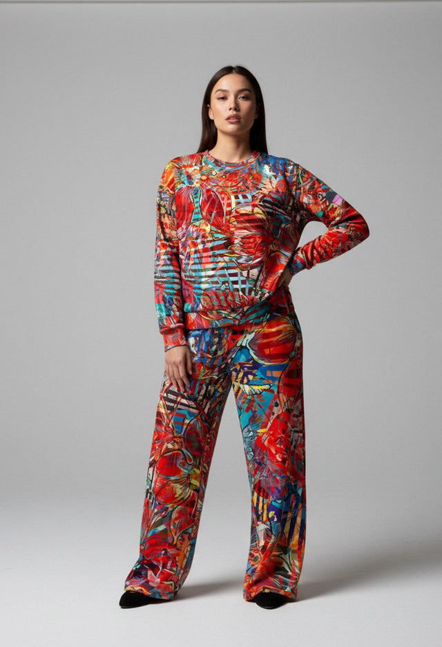 Andrei SM Wide-Leg Pants