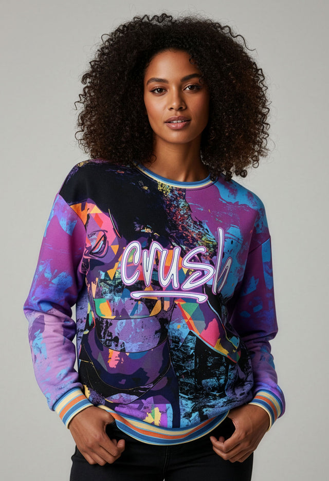 Bloom Custom Fleece Crew Sweatshirt