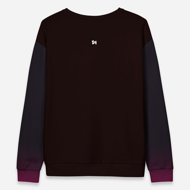 Elena Custom Fleece Black Crew Plus Size