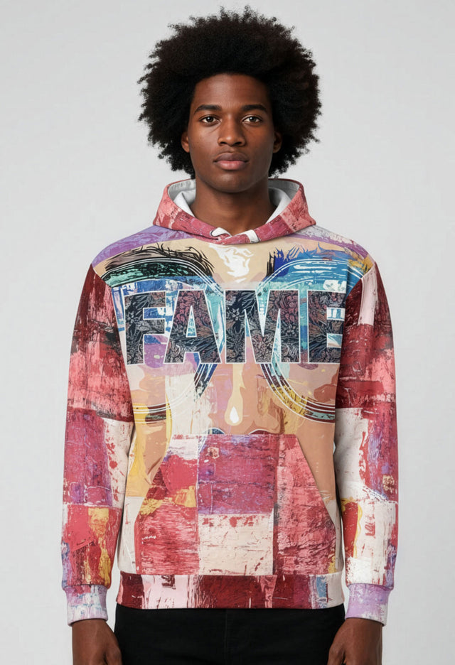 Fame Mens Relaxed Hoodie