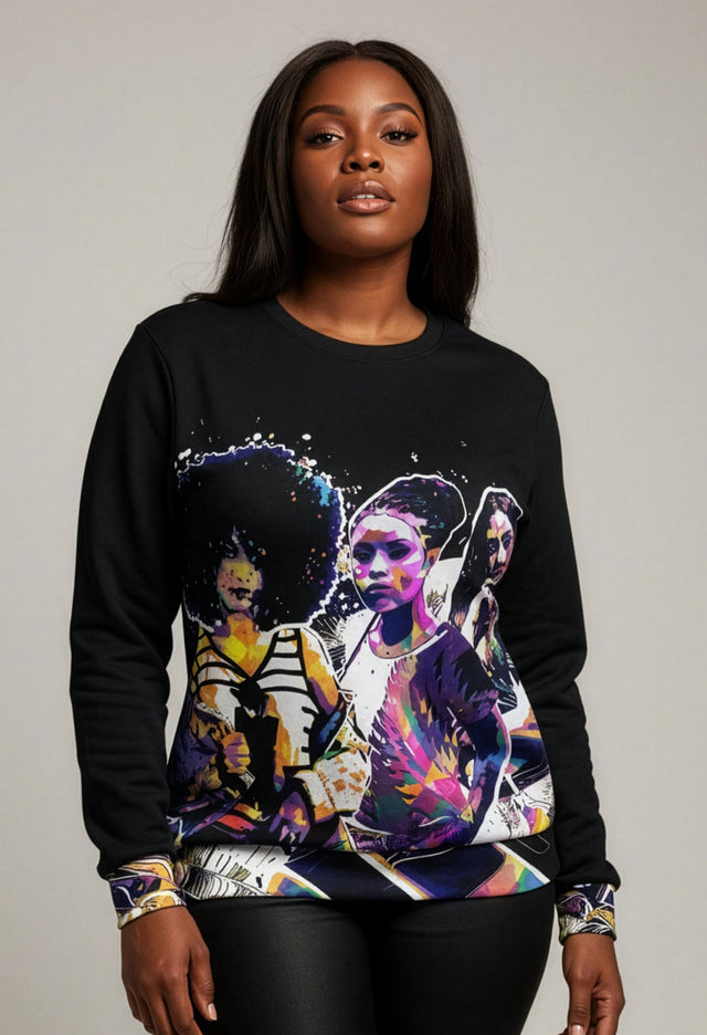 Girl Power Women's Relaxed Fit Sweatshirt