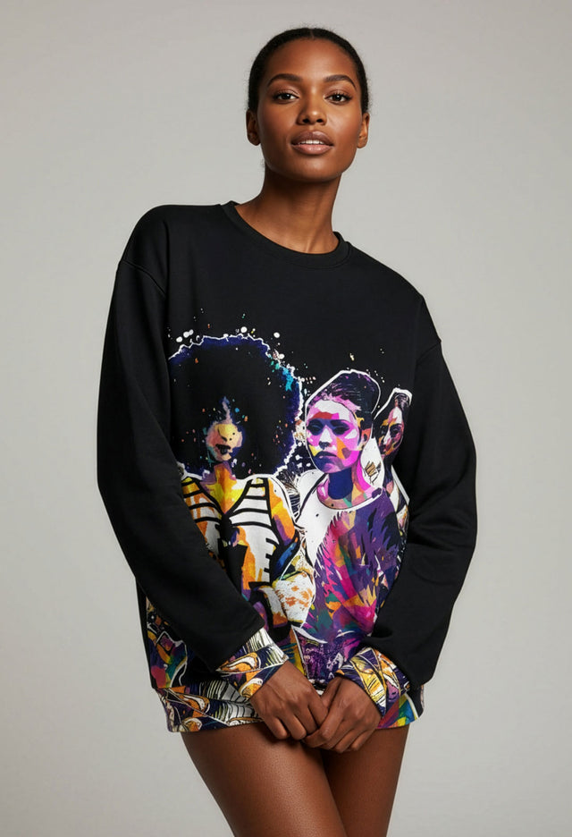 Girl Power Women's Relaxed Fit Sweatshirt