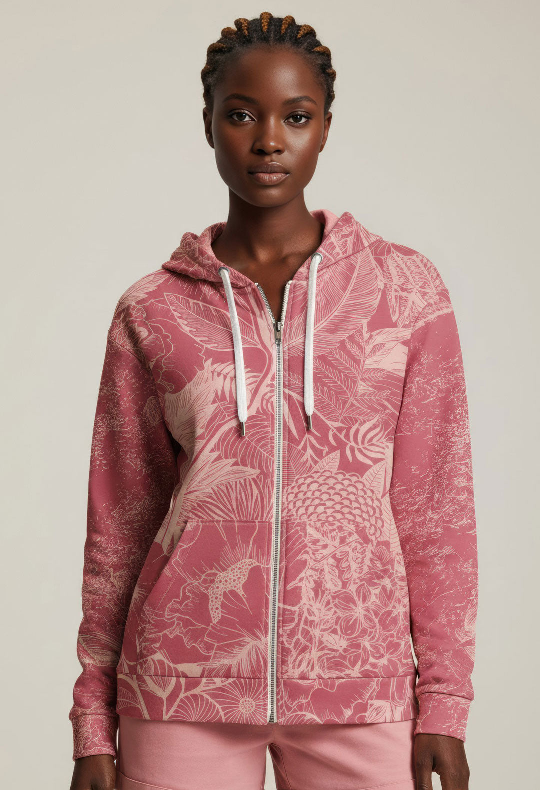 Morning Lace Women's Zip Hoodie – Sania Marie
