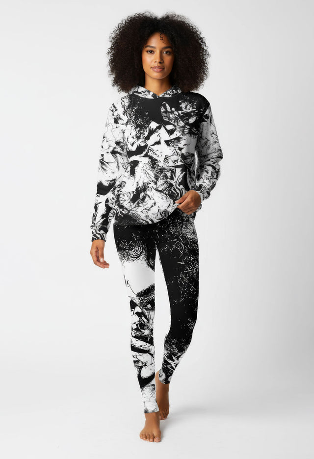 Not Over You Lounge Fleece Hoodie