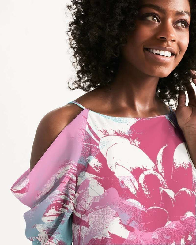 Sania Marie You Wish Open Shoulder Dress