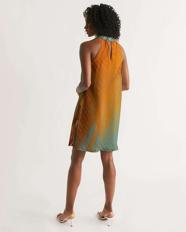 Sania Marie Osa Halter Dress