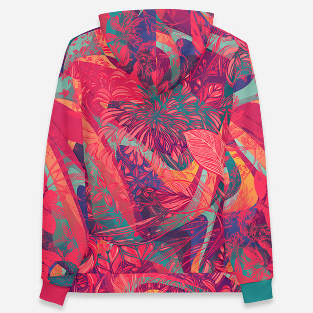 Blue Opera Relaxed Fit Pullover Print Mens Hoodie