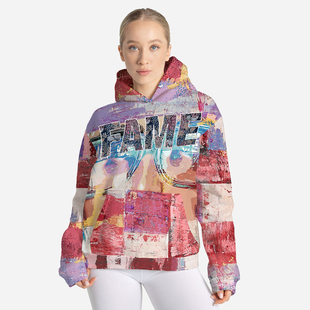 Fame Relaxed Pullover Hoodie