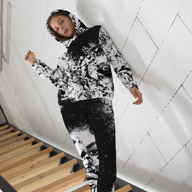 Not Over You Lounge Fleece Hoodie Plus Size