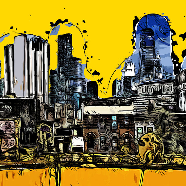 Sick Bee Relaxed Fit Striped Top