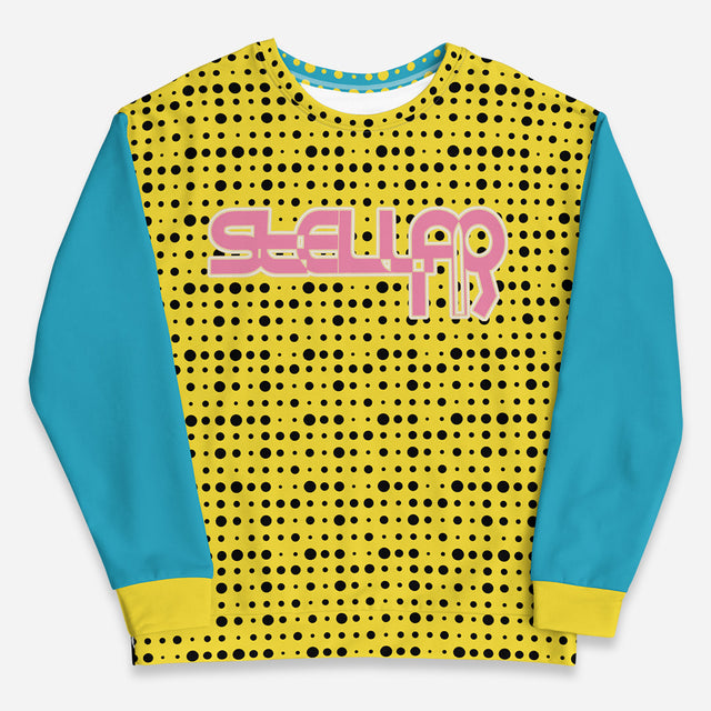 Stellar Custom Fleece Print Sweatshirt (Plus Size)