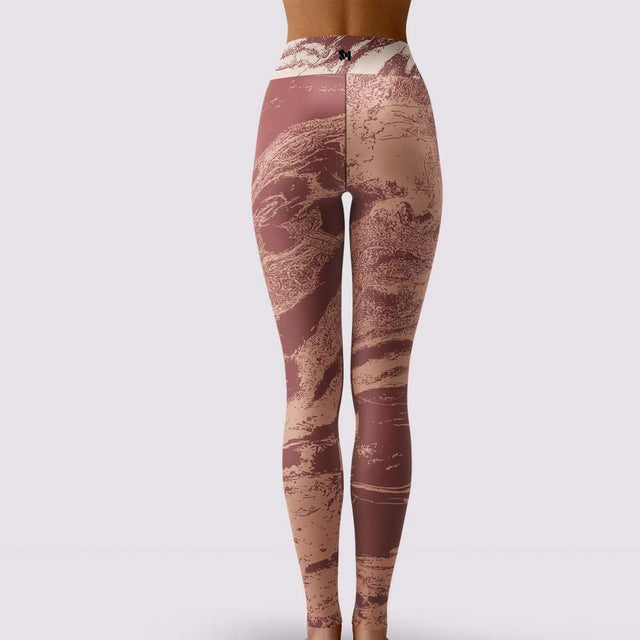 Simple Romance High Waisted Leggings by Sania Marie