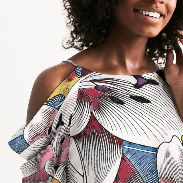 Sania Marie Corinna Dress Open Shoulder