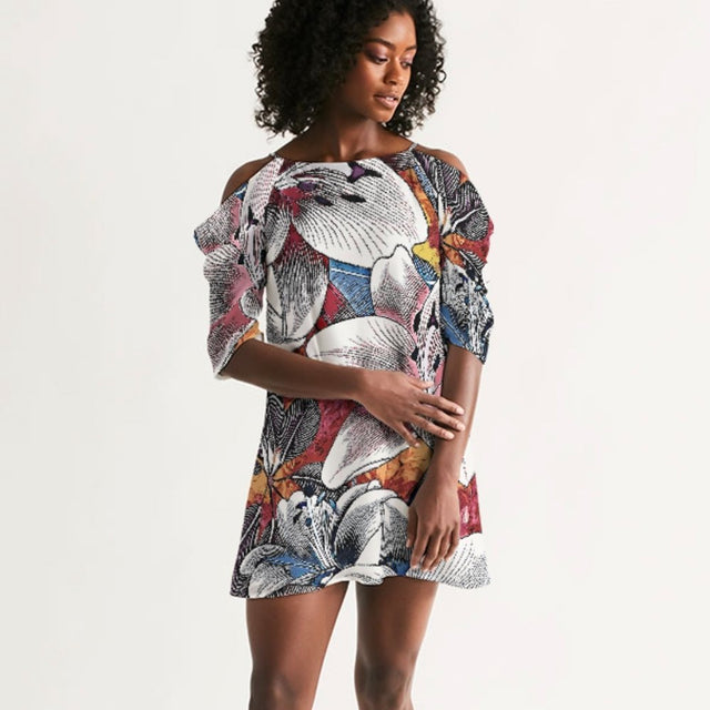 Sania Marie Corinna Dress Open Shoulder
