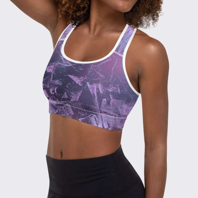 La La Reveals Sports Bra by Sania Marie