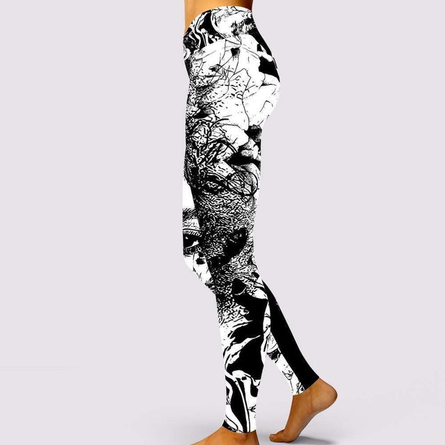 No Over You Leggings by Sania Marie