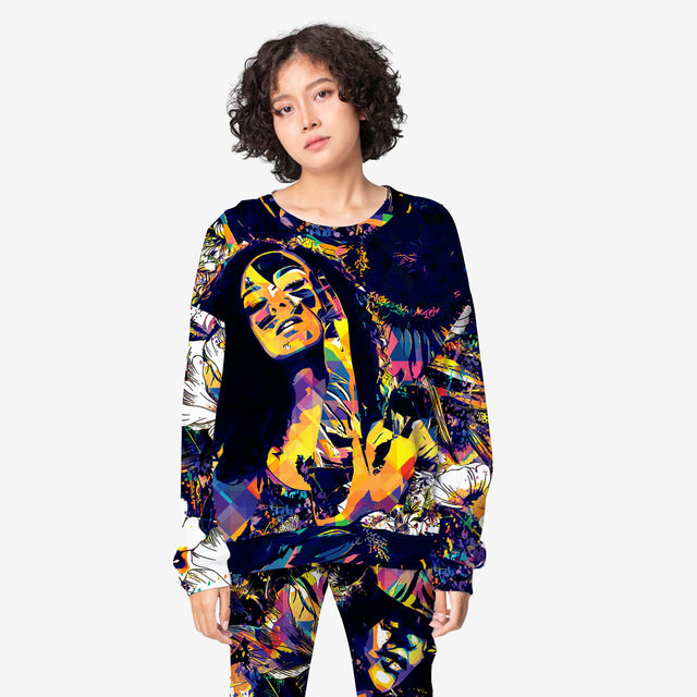 Echo Graphic Fleece Sweatshirt