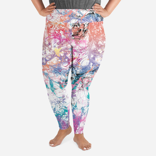 Isa Jadara Plus Size Leggings
