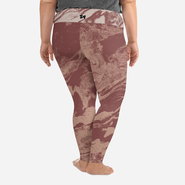 Simple Romance Plus Size Leggings