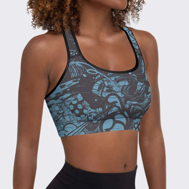 So Sure About You Sports Bra by Sania Marie