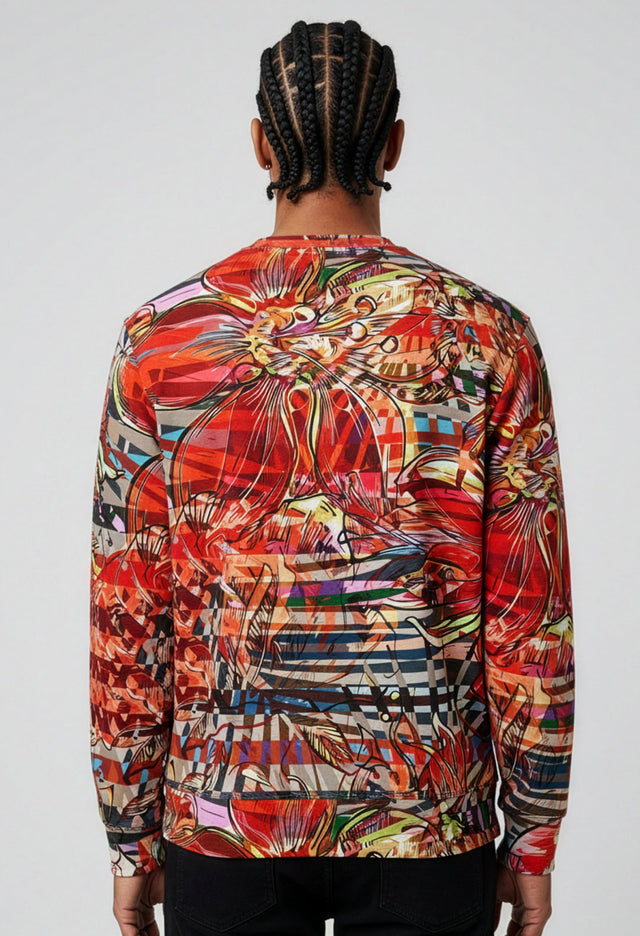 Andrei SM Oversized Long Sleeve Crew