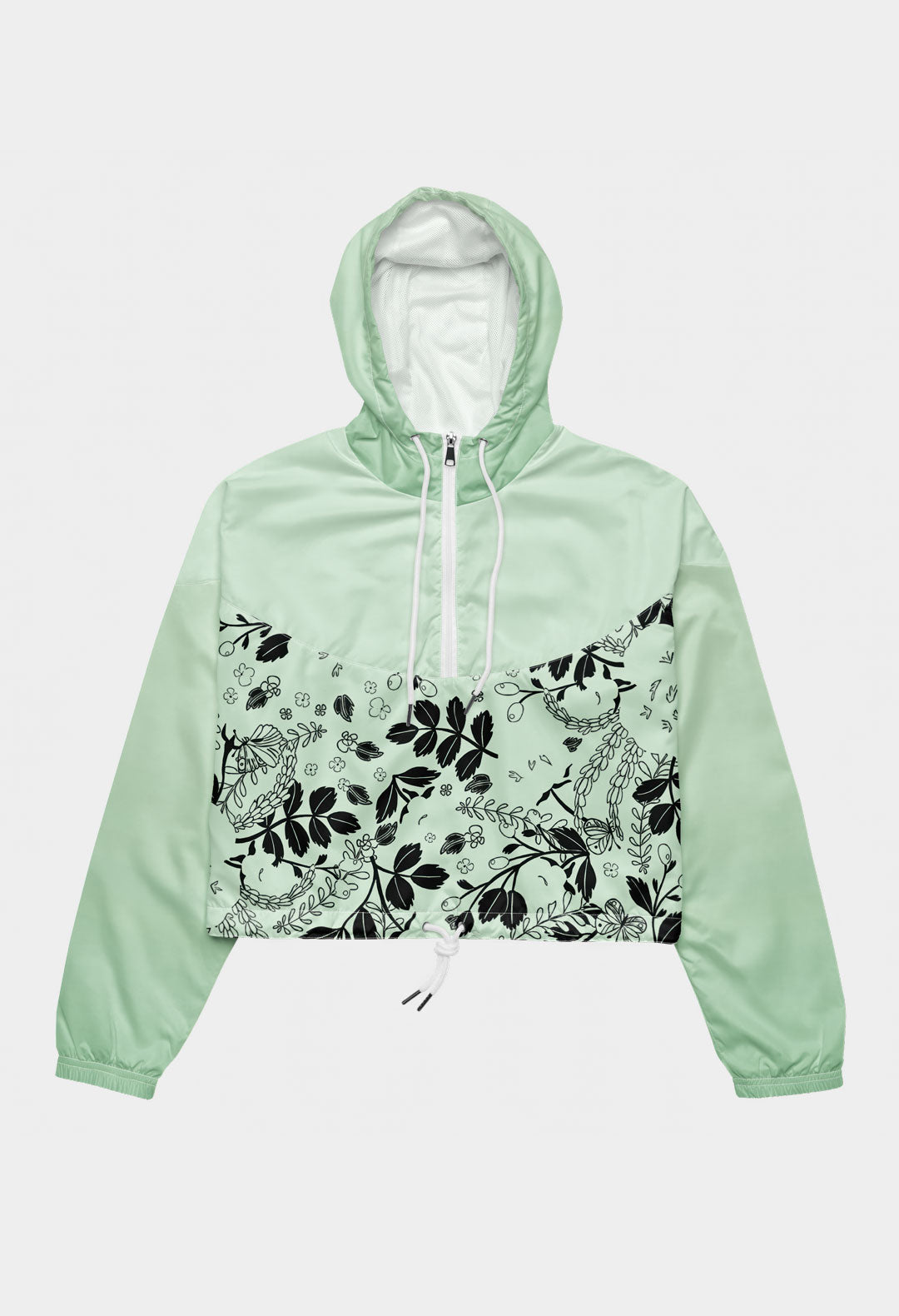 風花  Iza Katera Women's Cropped Windbreaker – Sania Marie