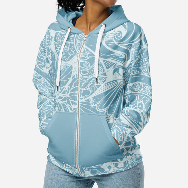 Ahtley Premium Fleece Eco Zipped Hoodie