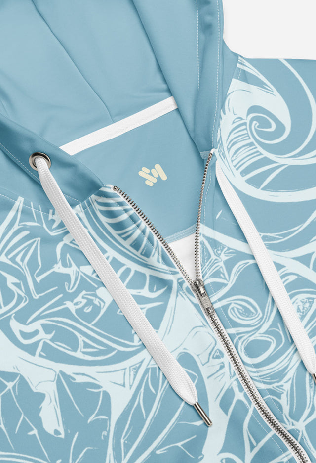 Ahtley Premium Fleece Eco Zipped Hoodie