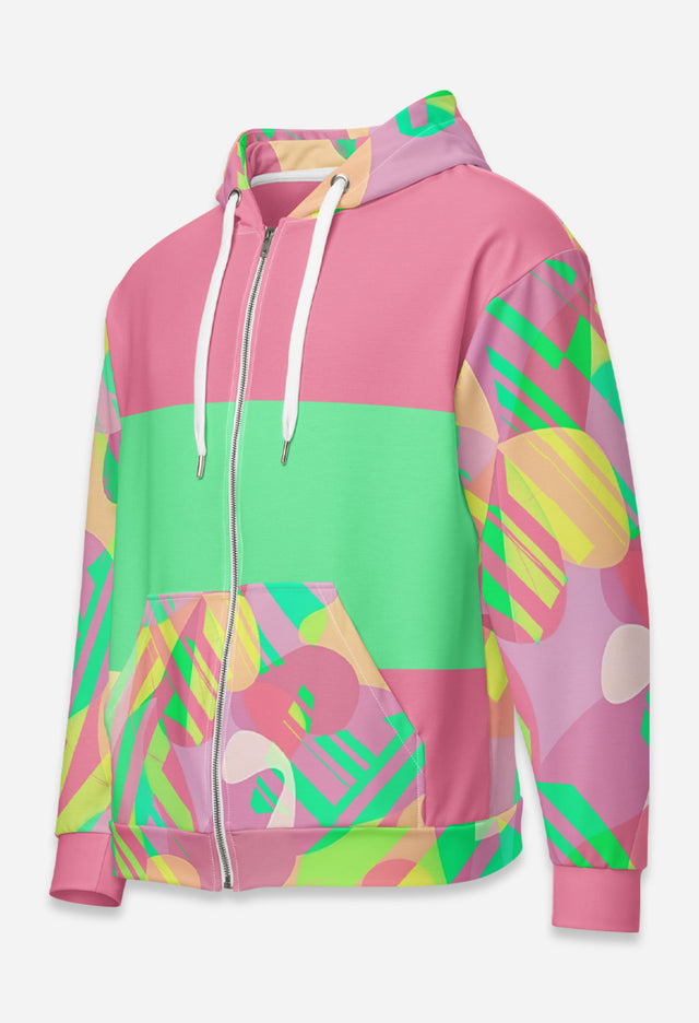 Alina Premium Fleece Eco Conscious Zip Hoodie