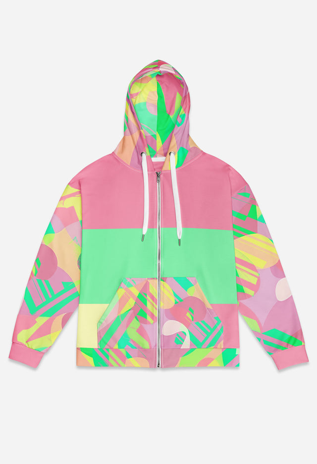 Alina Premium Fleece Eco Conscious Zip Hoodie