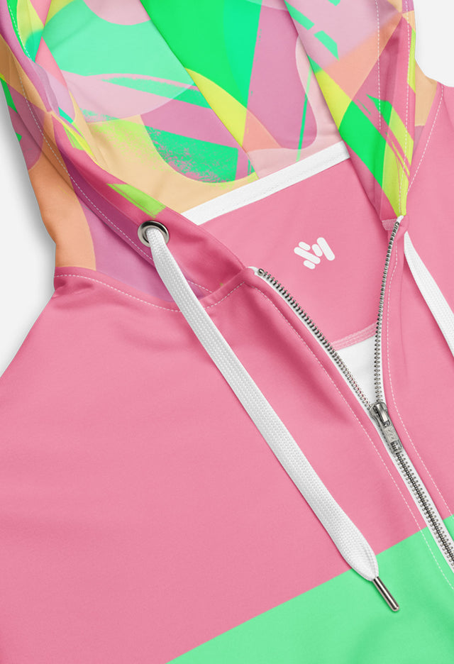 Alina Premium Fleece Eco Conscious Zip Hoodie