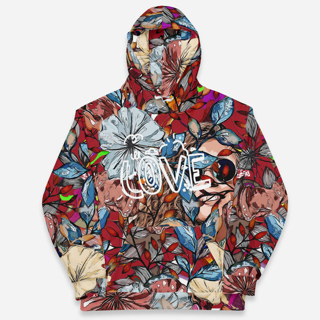 Love Your Way Vibrant Relaxed Hoodie Plus Size