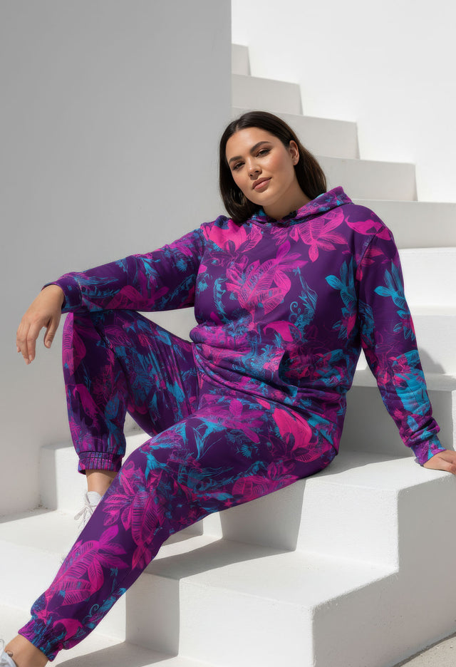 Simple Pleasure Essentials Relaxed Fit Hoodie Plus Size