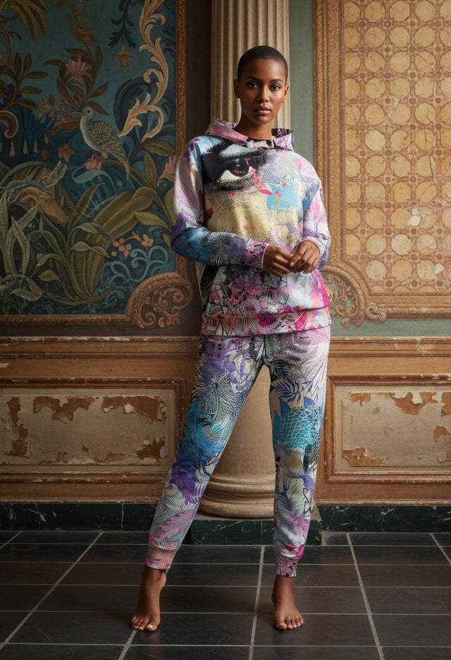 Adaya Women's Fleece Pullover Essentials Hoodie