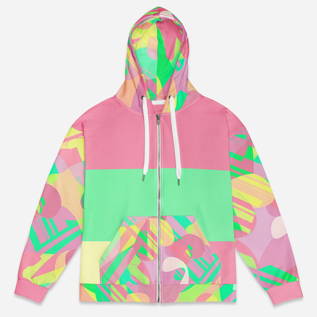 Alina Premium Fleece Eco Conscious Zip Hoodie