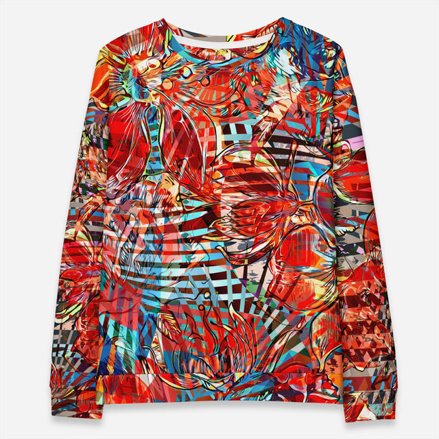 Andrei SM Oversized Long Sleeve Crew Plus Size