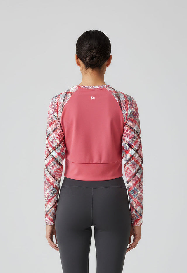 Bev Long Sleeve Eco-Friendly Crop Top