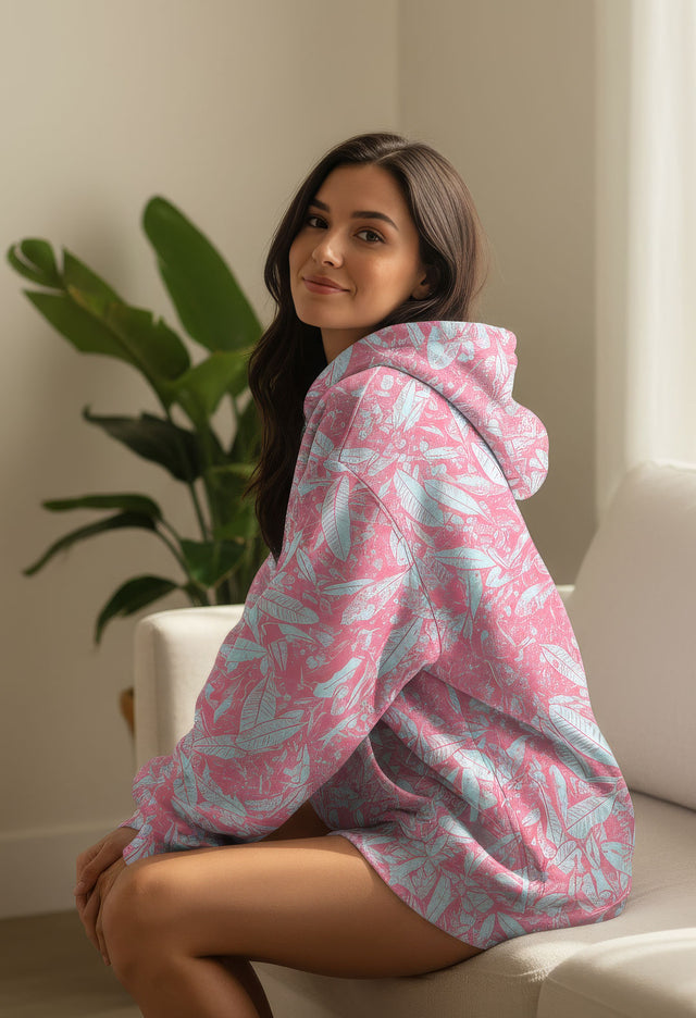 Dorada Fleece Long Sleeve Pullover Hoodie