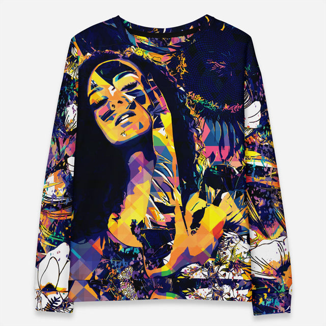 Echo Graphic Fleece Sweatshirt Plus Size